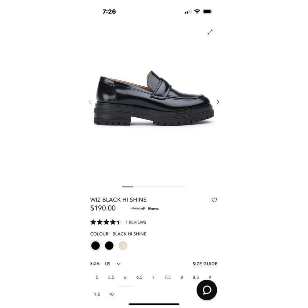 Tony Bianco Wiz Hi Shine Black Loafers Size 9.5 NEW In box